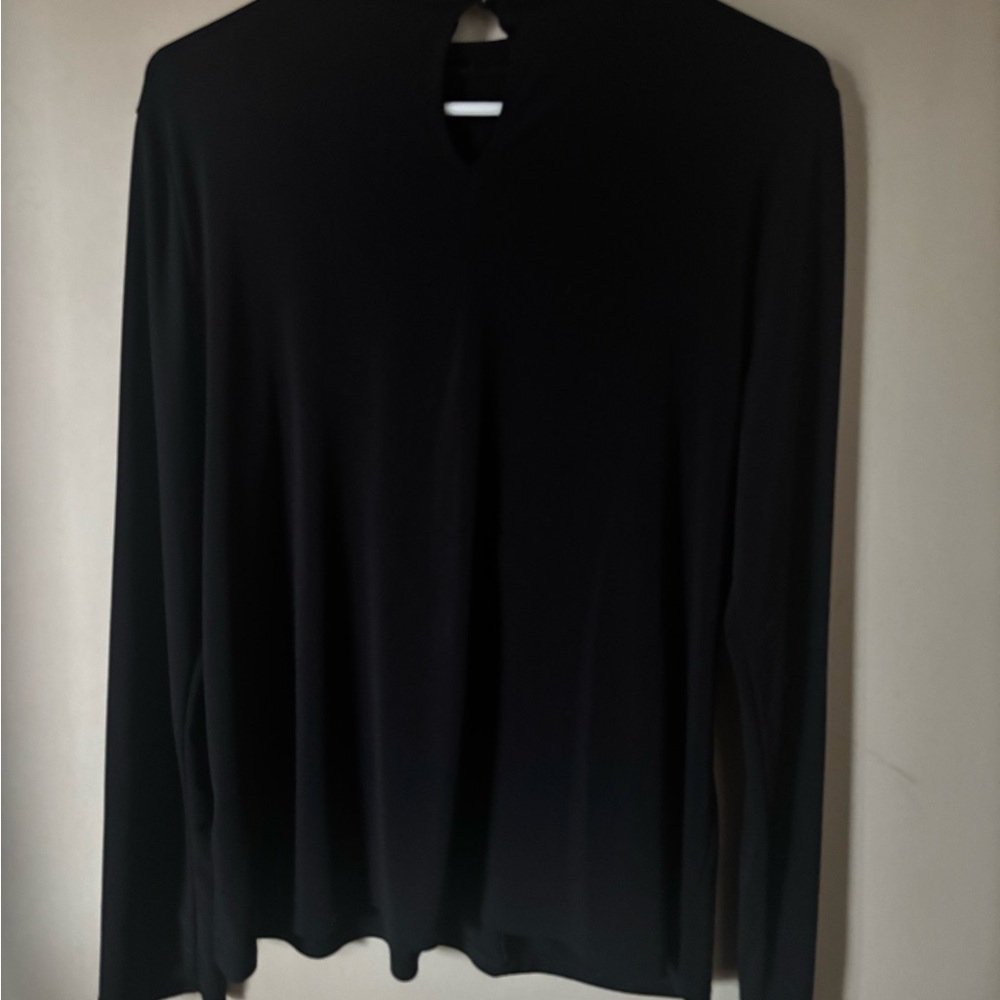 Black Long Sleeve Top